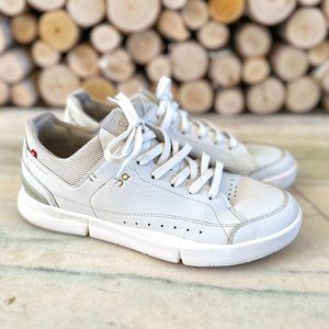 On THE ROGER Centre Court Tennis Sneaker, ICE CHALK, Size 9